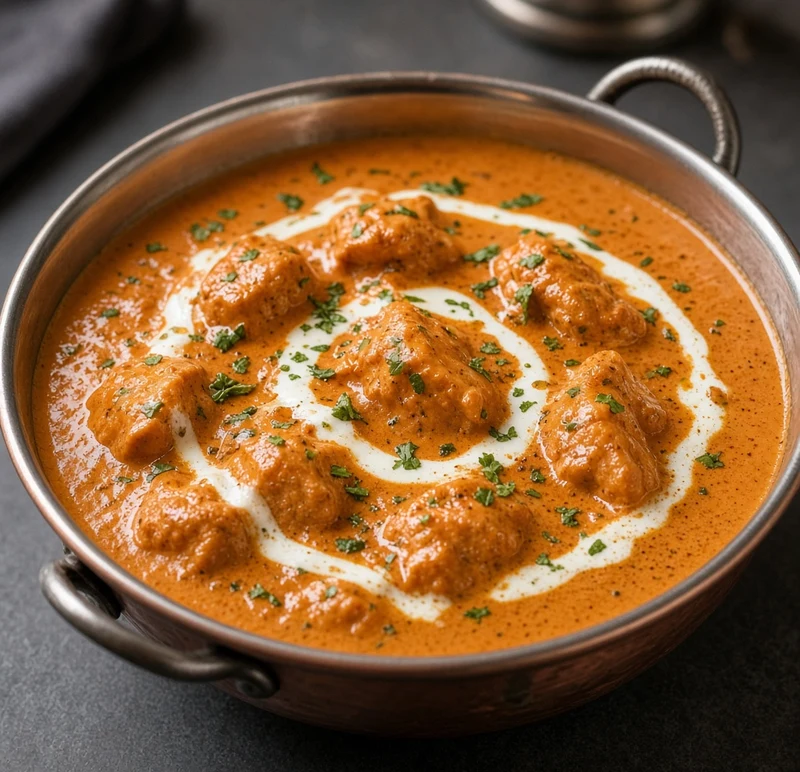Butter Chicken at Darbar Restaurant, Indian restaurant in downtown Saskatoon