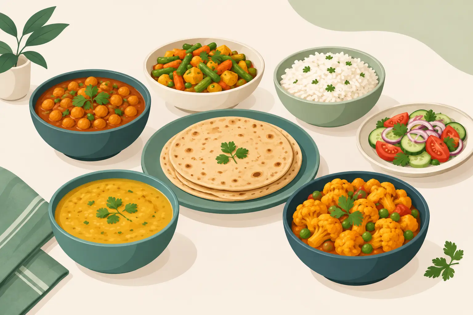 8 Vegetarian Indian Dishes for Beginners