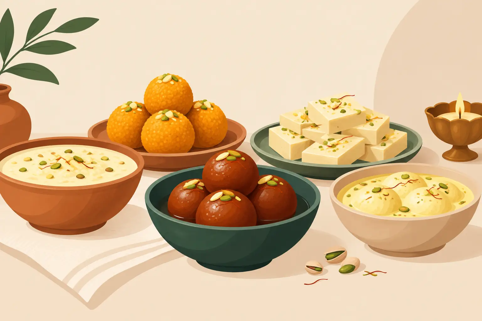 Indian Desserts Worth Saving Room For Tonight