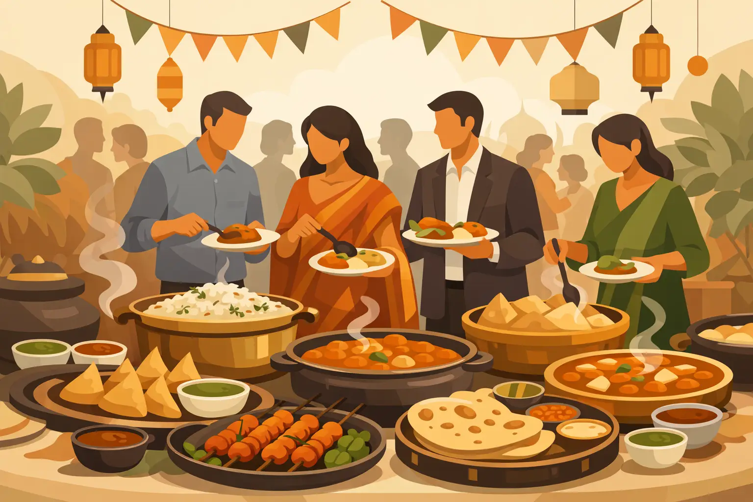 Indian Food for Large Groups, Made Memorable
