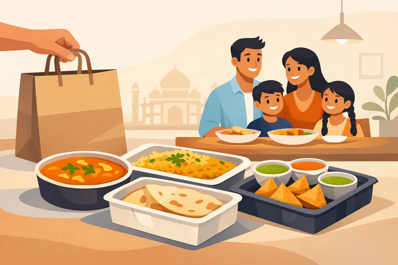 Indian Takeout for Family Dinner Made Easy